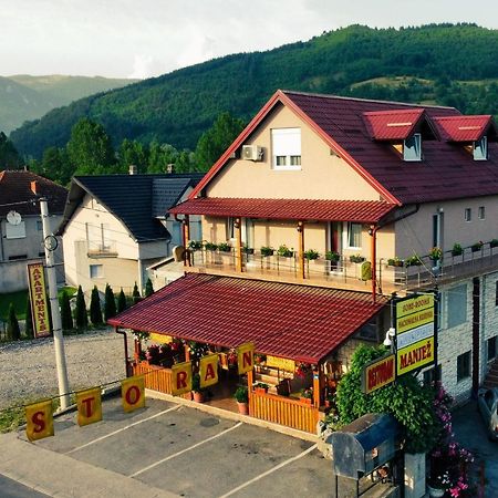 Restoran & Motel Manjez Bijelo Polje Bagian luar foto