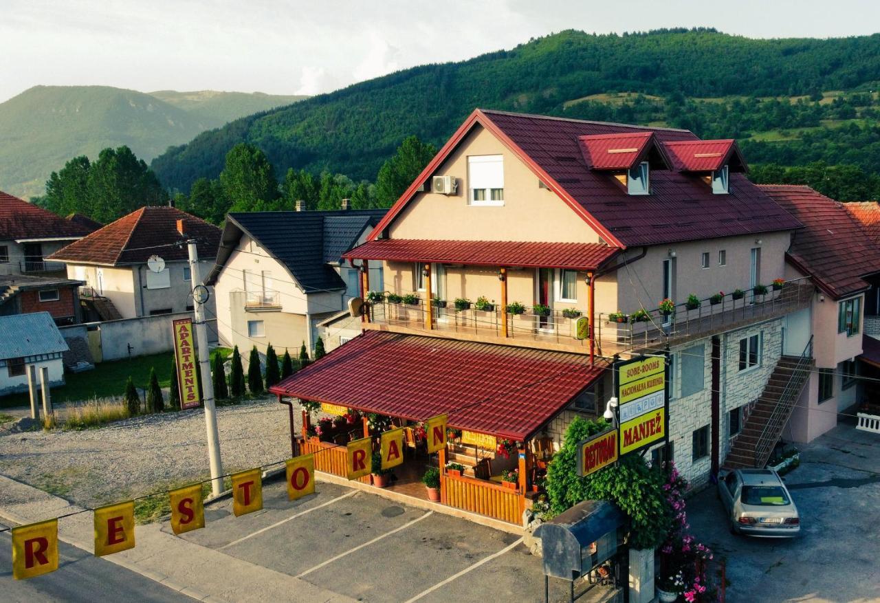 Restoran & Motel Manjez Bijelo Polje Bagian luar foto